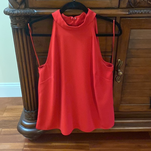 Alfani sleeveless red blouse - Picture 5 of 5